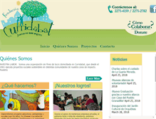 Tablet Screenshot of fundacioncurridabat.org